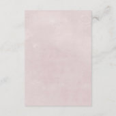 フローラロマ結婚ンスの詳細エンクロージャカード エンクロージャーカード (裏面)