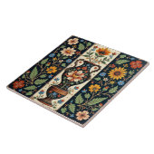 フローラローマ花瓶セラミックタイル タイル (側面)