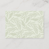 フローラワイルドフラワーおむつラッフルベビーシャワー エンクロージャーカード (裏面)