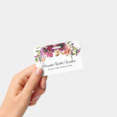 フローラワイルドフラワーネイリスト バッジ (手持ち)