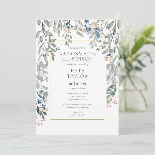 フローラワイルドフラワーブライド昼食会 招待状 (スタンド正面)