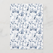 フローラワイルドフラワーブルーホワイト春詳細 エンクロージャーカード (裏面)