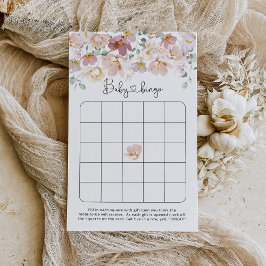 フローラワイルドフラワーベビーシャワービンゴゲーム