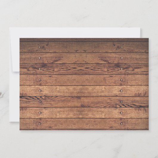 フローラワイルドワン1thバースデーテ素朴ーペパーティー 招待状 (裏面)