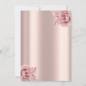 フローラワインブランチ&バブリーバラ金ゴールド 招待状 (裏面)