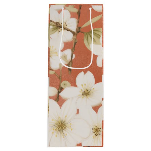 「フローラワイン抱き枕」 ワインギフトバッグ (正面)