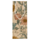 フローラワイン抱き枕 ワインギフトバッグ (裏面)