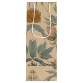 フローラワイン抱き枕 ワインギフトバッグ (正面)