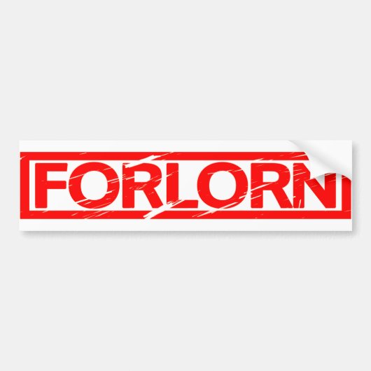 フローラン切手 バンパーステッカー (正面)