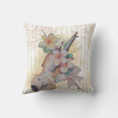 フローラヴァイオリンボガンハウスプリント クッション (裏面)