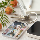 フローラヴァージンメアリーキーチェーン キーホルダー (正面右)