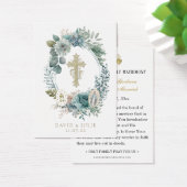 フローラヴァージンメアリ結婚ーカソリック祈りの言葉カード (デスク)