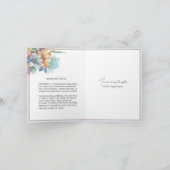 フローラヴァージンMARYメモリア祈りの言葉 カード (内部)