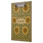 フローラヴィンテージひまわり名前をカスタムするクリップボード クリップボード (左)