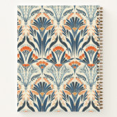 フローラヴィンテージインスパイアスパイラルノートブック ノートブック (裏面)