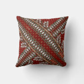 フローラヴィンテージエレガントBrocadeインディアン クッション (裏面)