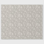 フローラヴィンテージクリスマスラッピング ラッピングペーパー (フラット)