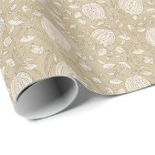 フローラヴィンテージクリスマスラッピング ラッピングペーパー (ロールコーナー)