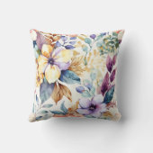 フローラヴィンテージスタイル クッション (裏面)