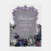 フローラヴィンテージダークアリスinワンダーランド結婚ズ アクリルサイン (正面)