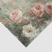 フローラヴィンテージパステルバラプニーズデコページ 薄葉紙 (詳細)