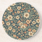 フローラヴィンテージパターン コースター (正面)