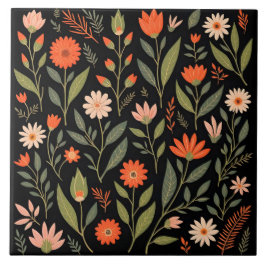 フローラヴィンテージビューティフルトレンディーコレクション タイル