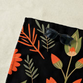 フローラヴィンテージビューティフルトレンディーコレクション ビーチタオル (インサイチュ)