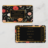 フローラヴィンテージビューティフルモダンコレクション 名刺 (正面/裏面)