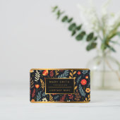 フローラヴィンテージビューティフル人気があるコレクション 名刺 (スタンド正面)