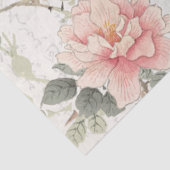 フローラヴィンテージピンク牡丹Chinoiserieデコップル 薄葉紙 (詳細)
