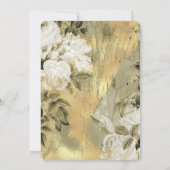 フローラヴィンテージブライダルシャワー招待 招待状 (裏面)