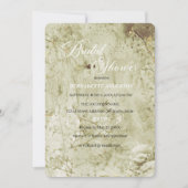 フローラヴィンテージブライダルシャワー招待 招待状 (正面)