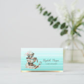 フローラヴィンテージベーカリーミキサグラデーションー 名刺 (スタンド正面)