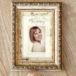 フローラヴィンテージロマンチック追悼式 ポスター