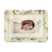 フローラヴィンテージロマンチック追悼式 マグネット (横)