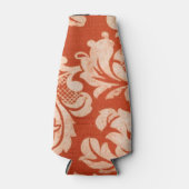 フローラヴィンテージ壁紙の背景 ボトルクーラー (正面)