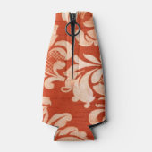 フローラヴィンテージ壁紙の背景 ボトルクーラー (裏面)