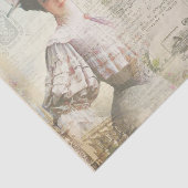 フローラヴィンテージ女性デコップクラフト 薄葉紙 (詳細)