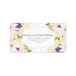 フローラヴィンテージ春の結婚式 ラベル