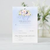 フローラヴィンテージ春の結婚式 出欠カード (スタンド正面)