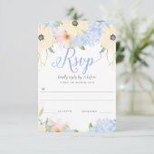 フローラヴィンテージ春の結婚式 出欠カード (スタンド正面)