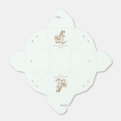 フローラヴィンテージ玩具ロッキング馬赤ちゃんシャワー フェイバーボックス (折り畳みなし)