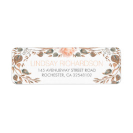 フローラヴィンテージ秋ウッドランド庭園の結婚式 ラベル