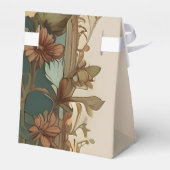 フローラヴィンテージ結婚アールヌーボー フェイバーボックス (裏面サイド)