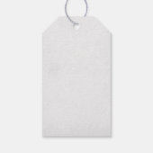 フローラヴィンテージ結婚ハート ギフトタグ (裏面)