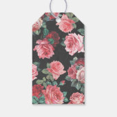 フローラヴィンテージ結婚黒板 ギフトタグ (裏面)