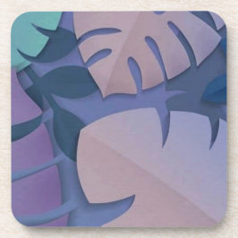 フローラヴィンテージ絵画自然カラフル コースター