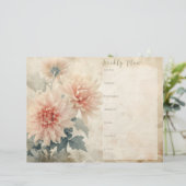 フローラヴィンテージ週間プランナースクラップブック紙 (スタンド正面)