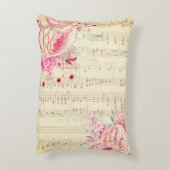 フローラヴィンテージ音楽 アクセントクッション (裏面(縦))